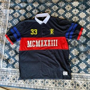 Black and Red Polo Shirt